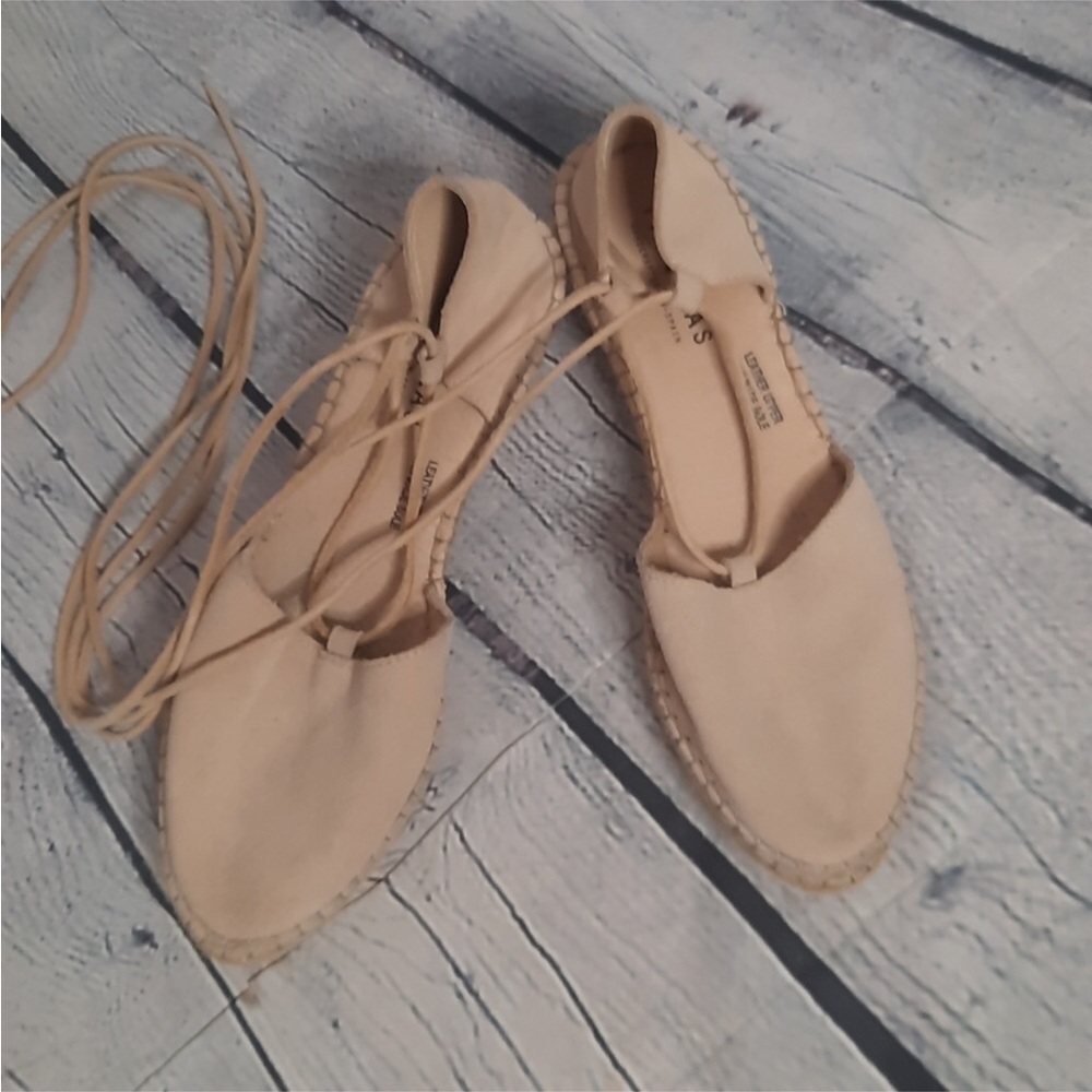 Fabiolas Ankle Tie Espadrilles Sz 39 9 - Picture 3 of 8